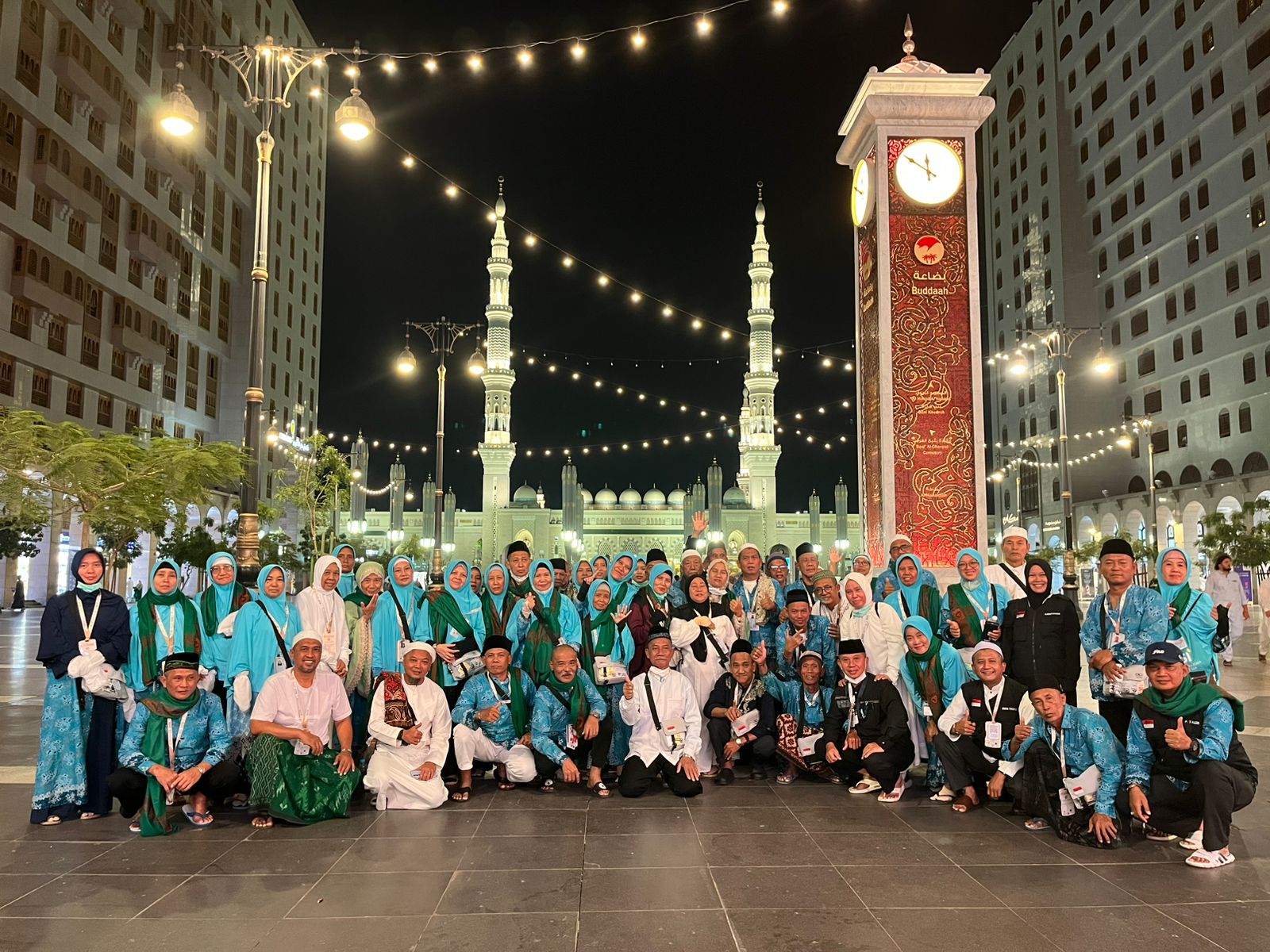 Jamaah Haji KBIH Al Munawir Mojokerto Tiba DI Madinah Langsung Jalani Arbain