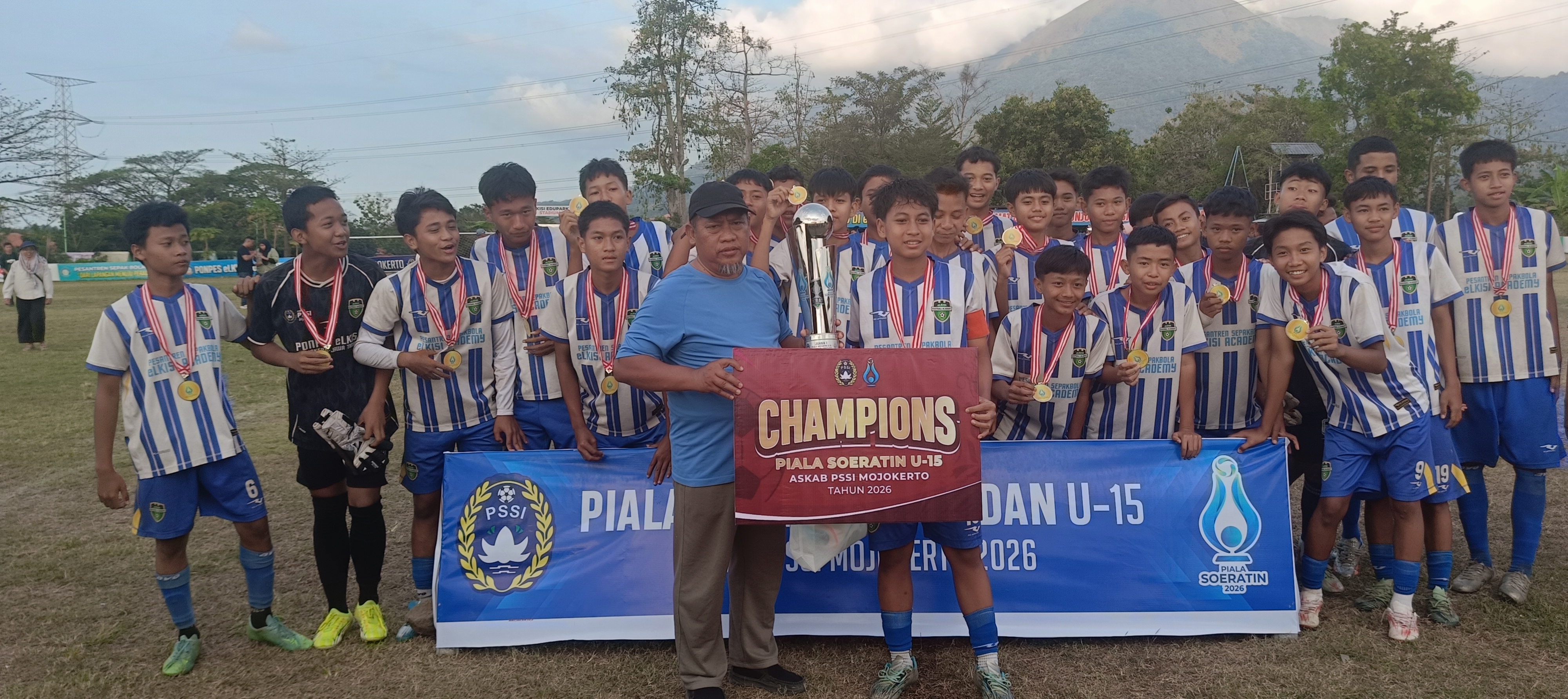 eLKISI FA U-15 Juara Askab PSSI Mojokerto, Wakili ke Tingkat Jatim